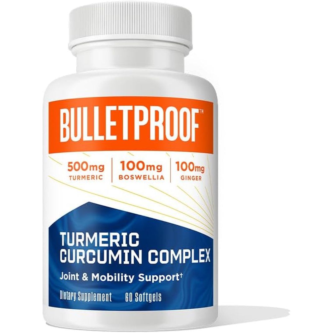 Bulletproof Turmeric Curcumin Complex Inflammation Response Softgels, 60 Count