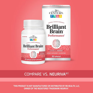21St Century Brilliant Brain Performance, 30 Count
