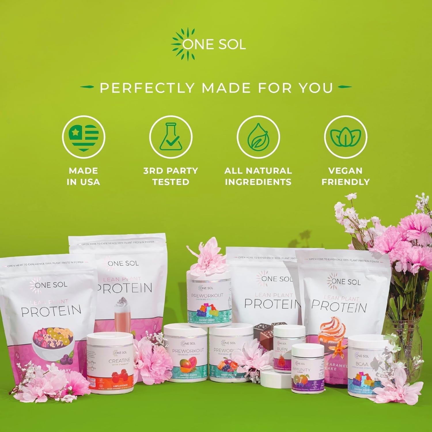 One Sol Greens, Super Greens Powder to Reduce Bloating & Improve Gut Health