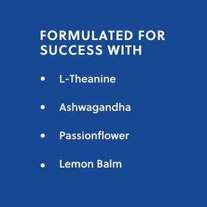 Quick Calm Mood Support Supplement with Ashwagandha, L-Theanine, and Passionflower for Rapid Stress Relief and Relaxation – 60 Capsules