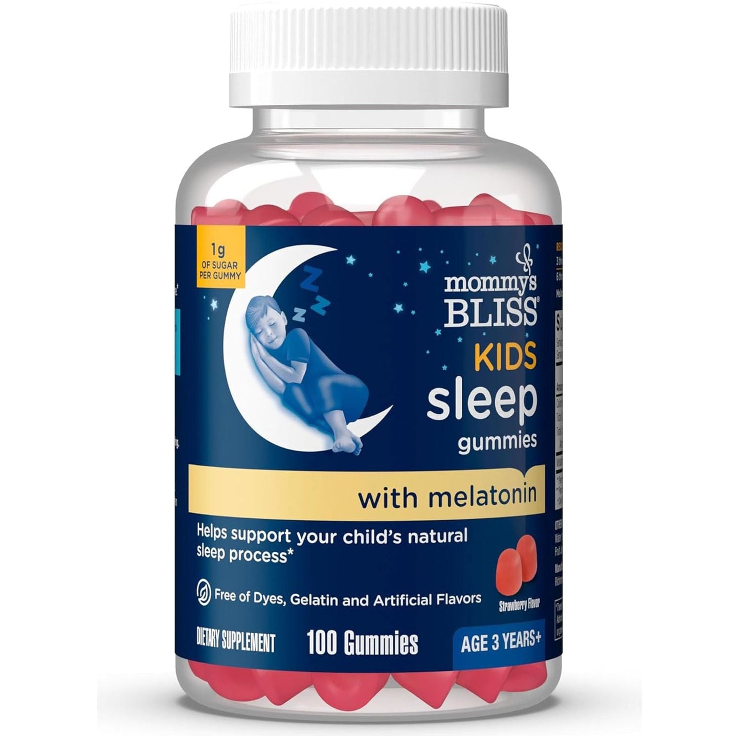 Mommy'S Bliss Kids Sleep Melatonin Gummies (100 Count)