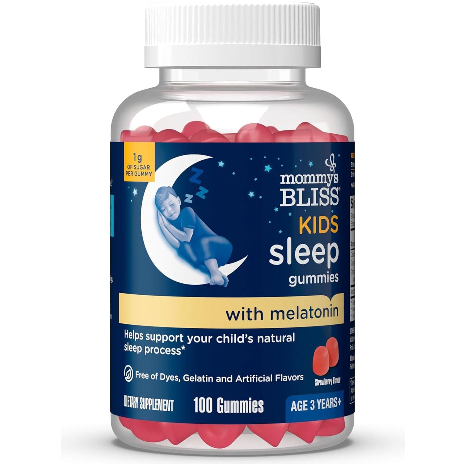 Mommy'S Bliss Kids Sleep Melatonin Gummies (100 Count)