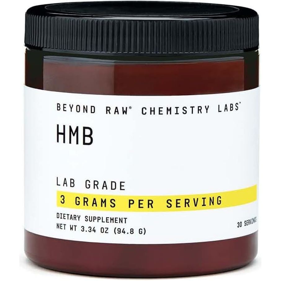 BEYOND RAW Chemistry Labs HMB Powder | Increase Performance | 30 Servings