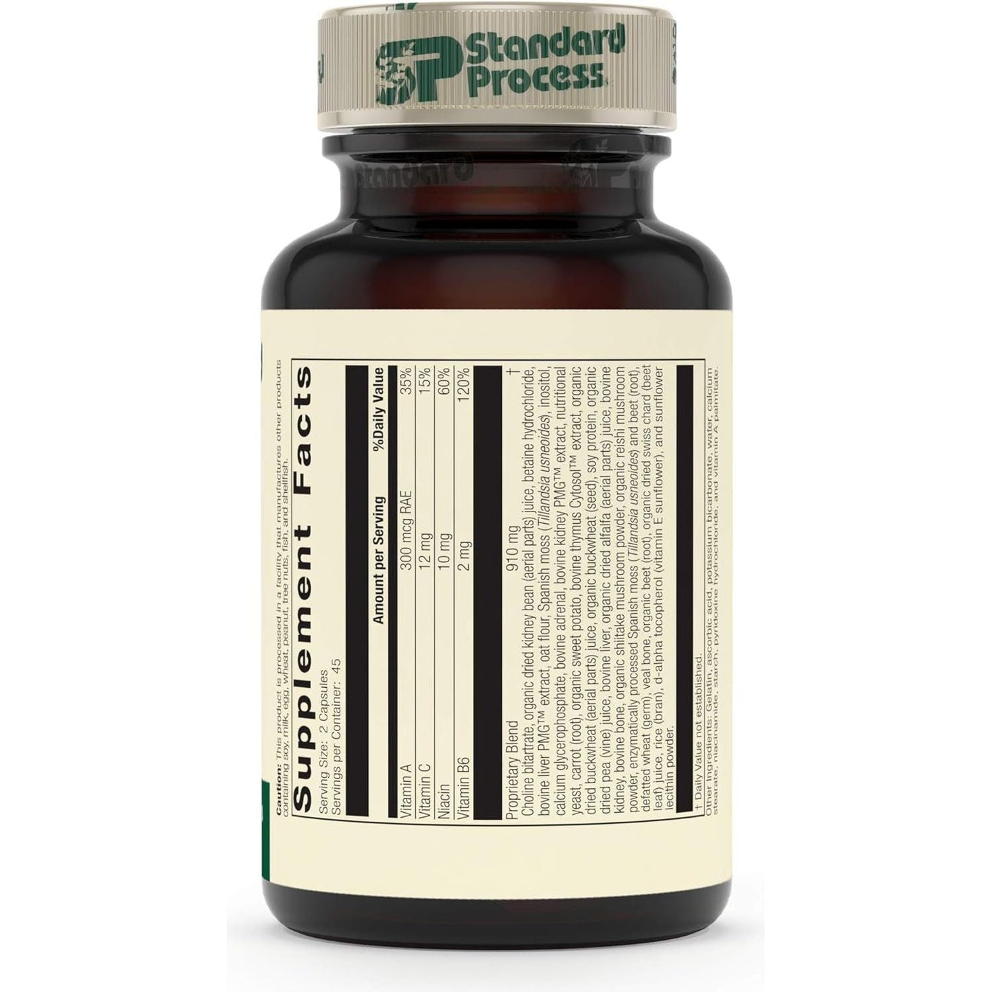 Standard Process Inc. Albaplex - Immune, Kidney & Liver Support 90 Capsules