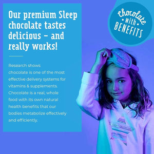 Good Day Chocolate Melatonin for Kids [50 Count]