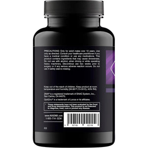 Nugenix PM ZMA - Nighttime Free Testosterone Booster and Sleep Support, 120 Count
