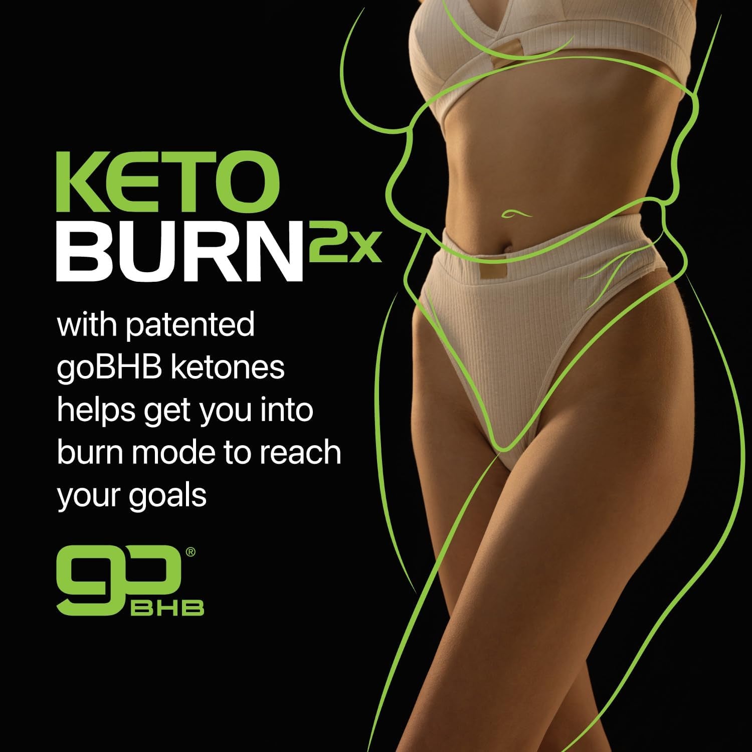 Keto BHB Exogenous Ketones Supplement - BHB Science Keto Diet Pills (1 Month Supply)