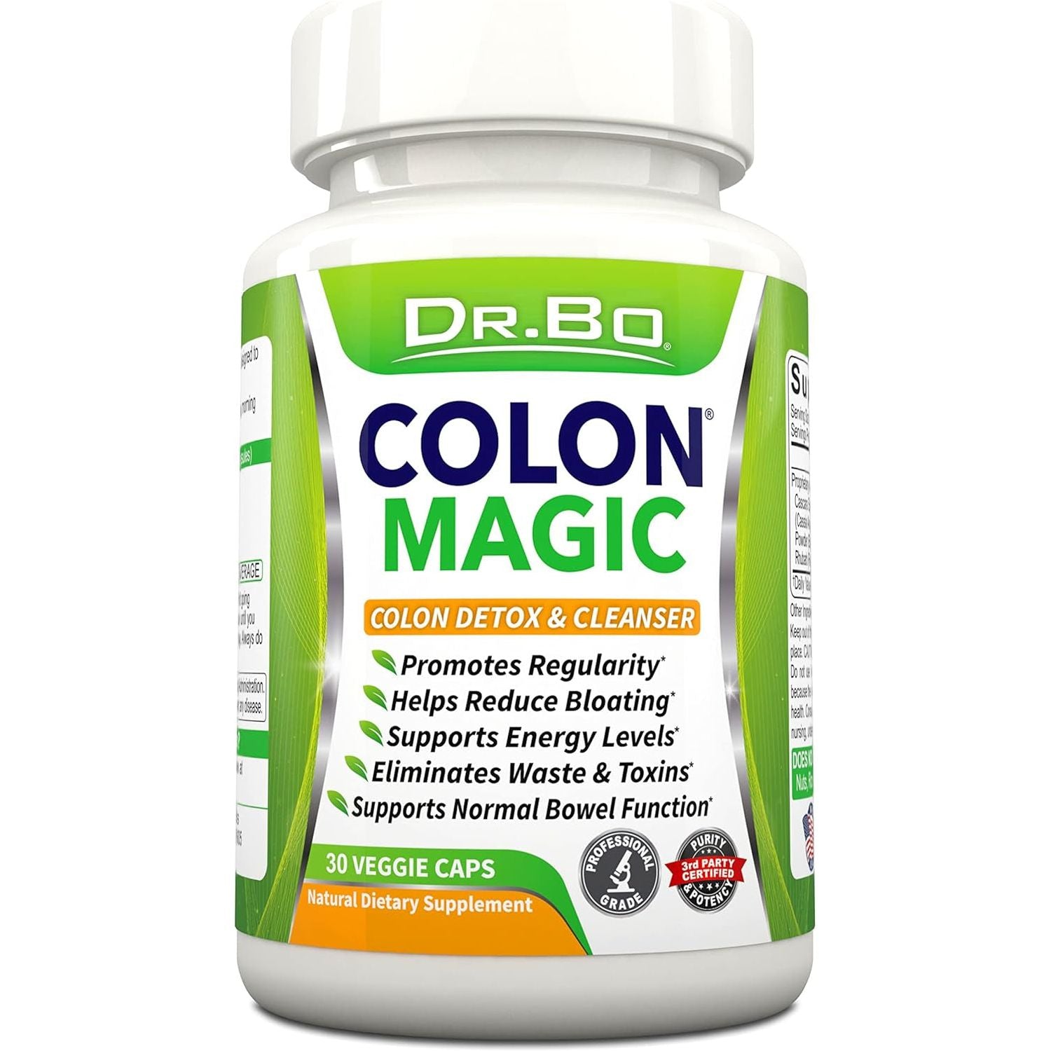 Colon Cleanse Detox Formula - Natural Bowel Cleanser Pills for Intestinal Bloating & Fast Digestive Cleansing