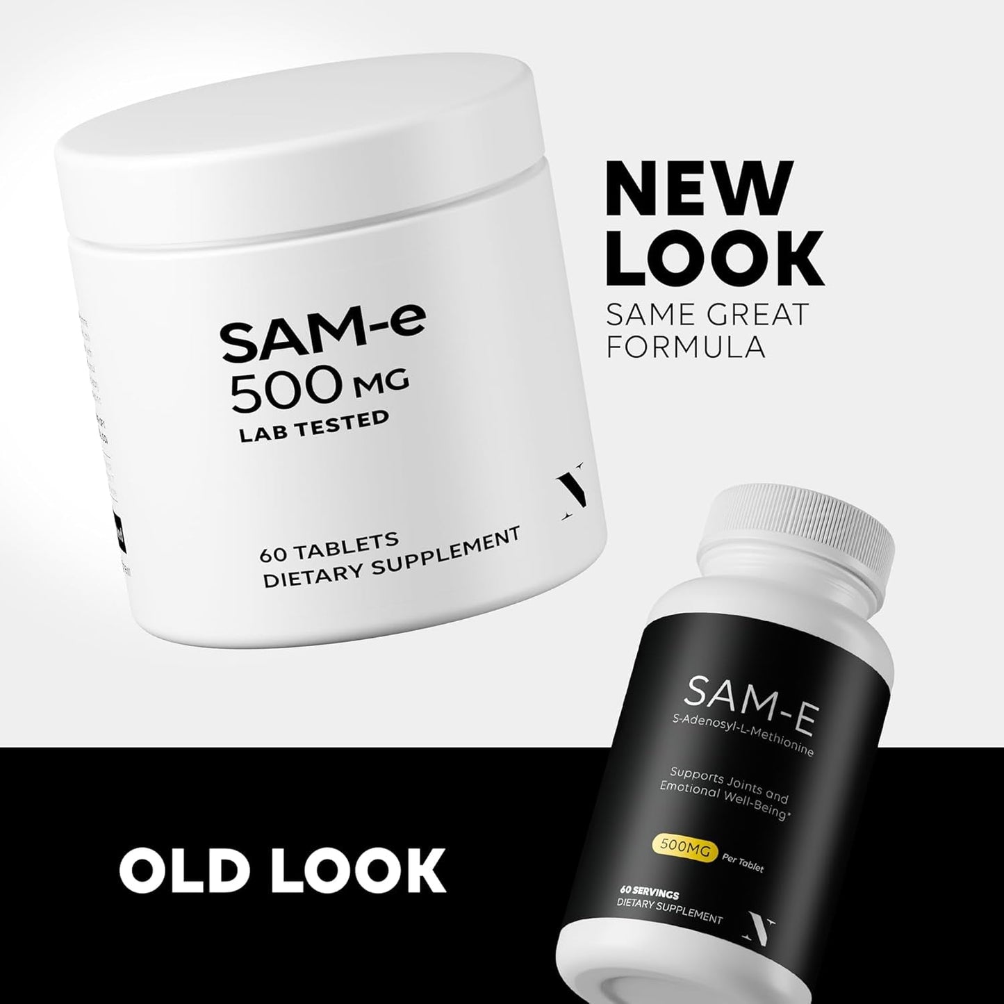 Newt'S Sam-E 500Mg per Tablet for Brain, Joint, Liver, and Mood Support Supplement 60 Servings