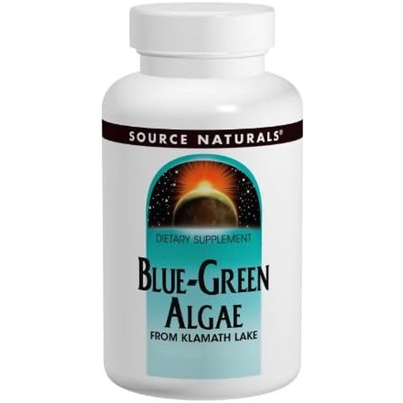 Source Naturals Blue Green Algae from Klamath Lake - Algae Superfood Supplement, 500 Mg - 200 Tablets