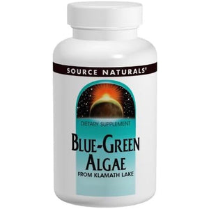 Source Naturals Blue Green Algae from Klamath Lake - Algae Superfood Supplement, 500 Mg - 200 Tablets