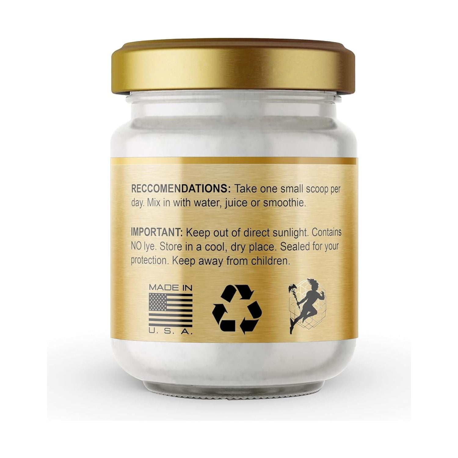 Pure Ormus White Gold Powder Monoatomic M-State 24K 99.99% | No Plastic, No Lye, No Dyes, No Fillers | 22 Grams