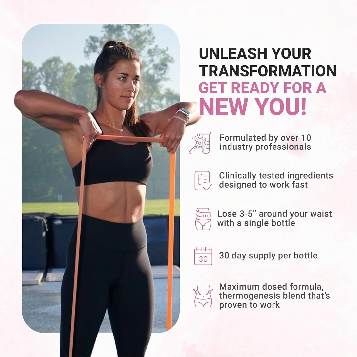 Skinny Secrets - Best Weight Loss Pills for Women | Appetite Suppressant, Belly Fat Burner, Carb Blocker 60 Capsules