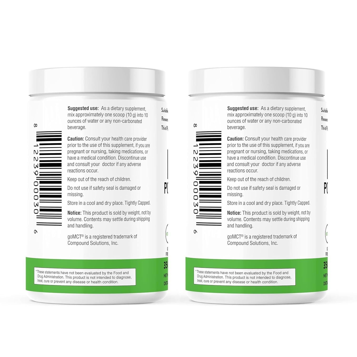 Sandhus’S MCT Oil Powder with Prebiotic Fiber| 35 Servings| Organic - 10.6 Oz