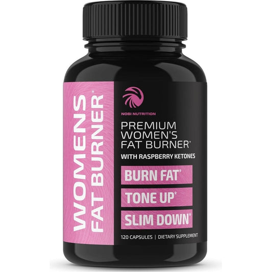 Fat Burners for Women | Weight Loss Pills for Women Belly Fat | Raspberry Ketones 120 Count - Suppviv