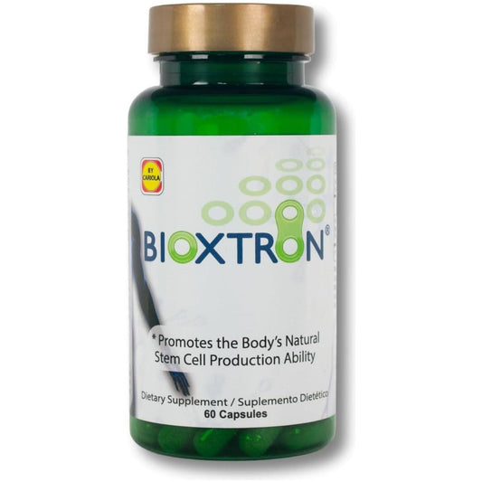 Bioxtron Natural AFA Stem Cell Supplement - Support Joints & Muscles - Immune System Support - Support Energy Levels - Natural Blue Green Algae Spirulina - 60 Caps