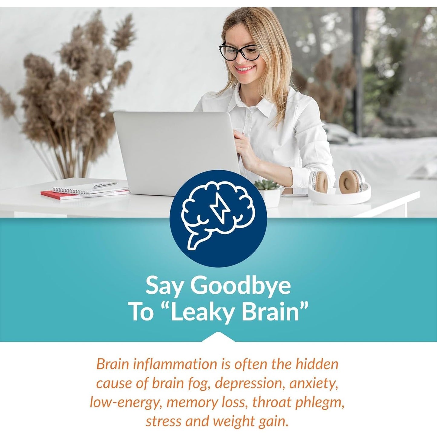 SANE MD Vitaae - Throat Phlegm, Coughing, and Brain Support - Citicoline Supplements for Respiratory, Throat, and Brain Health