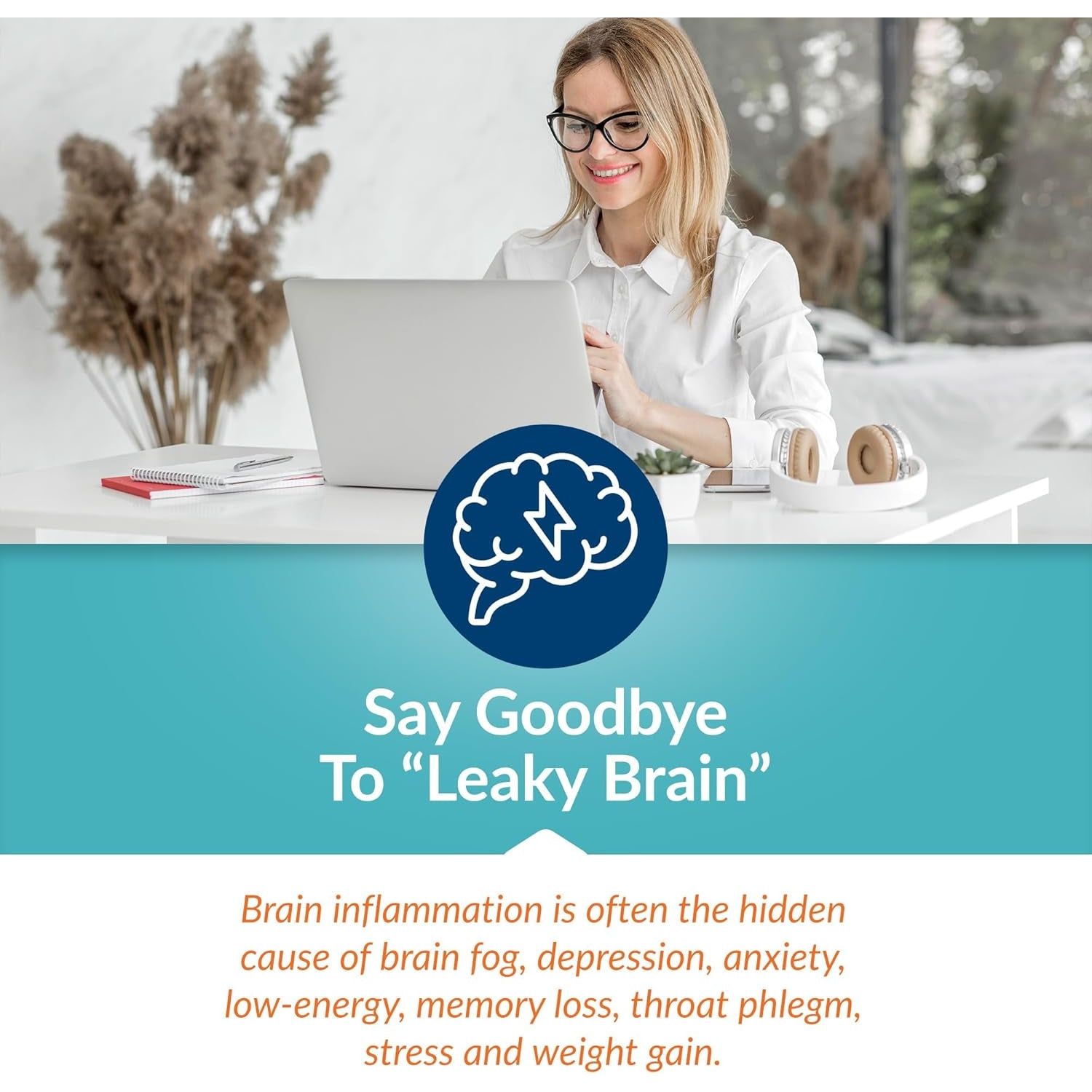 SANE MD Vitaae - Throat Phlegm, Coughing, and Brain Support - Citicoline Supplements for Respiratory, Throat, and Brain Health