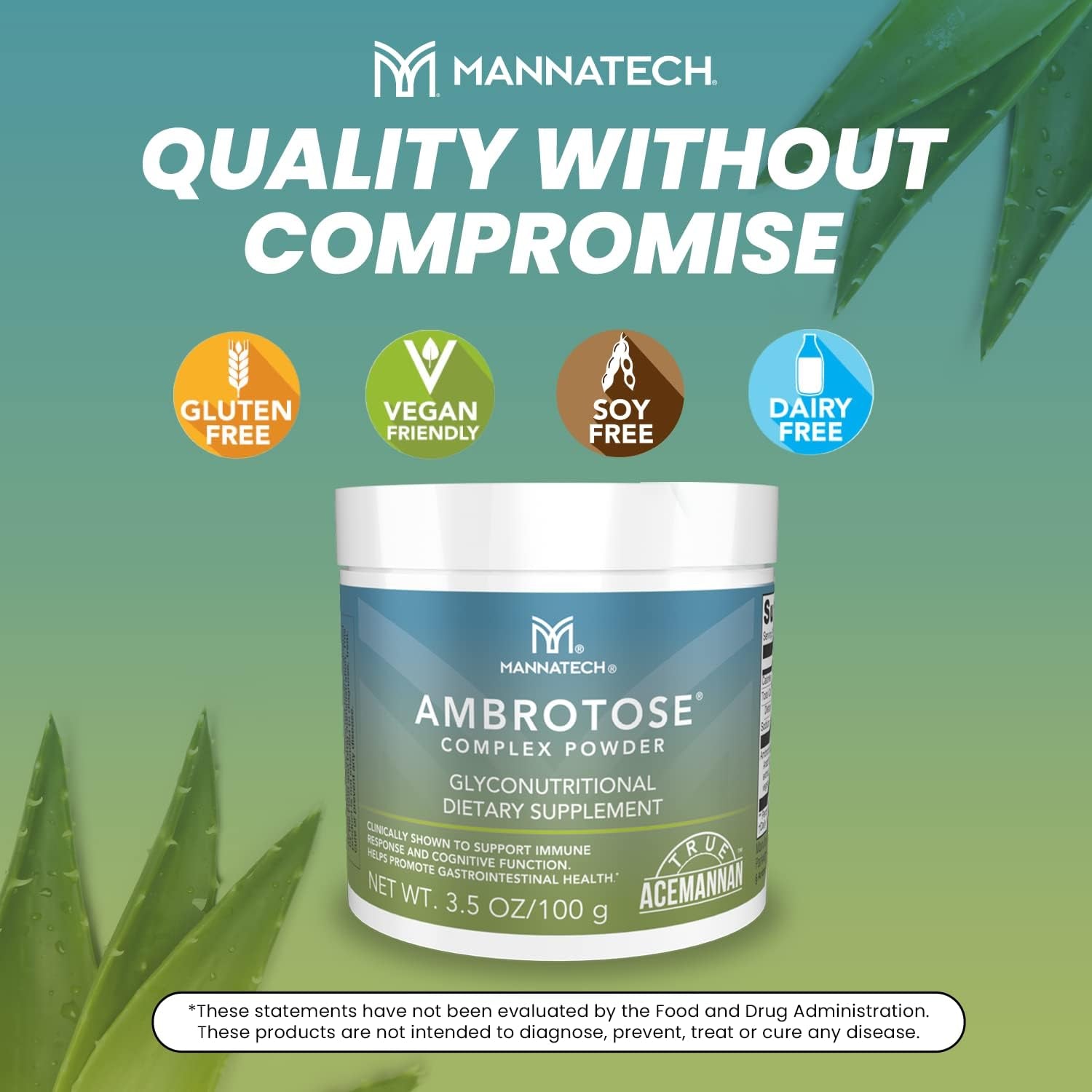 Mannatech Ambrotose Complex Immune Support Supplement 25 Days Supply