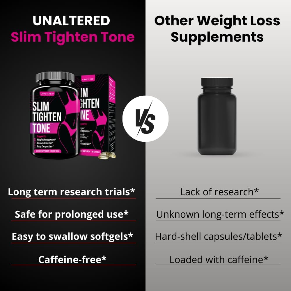 UNALTERED Belly Fat Burner for Women - Slim Waist, Lose Stomach Fat, Reduce Bloating  90 Capsules