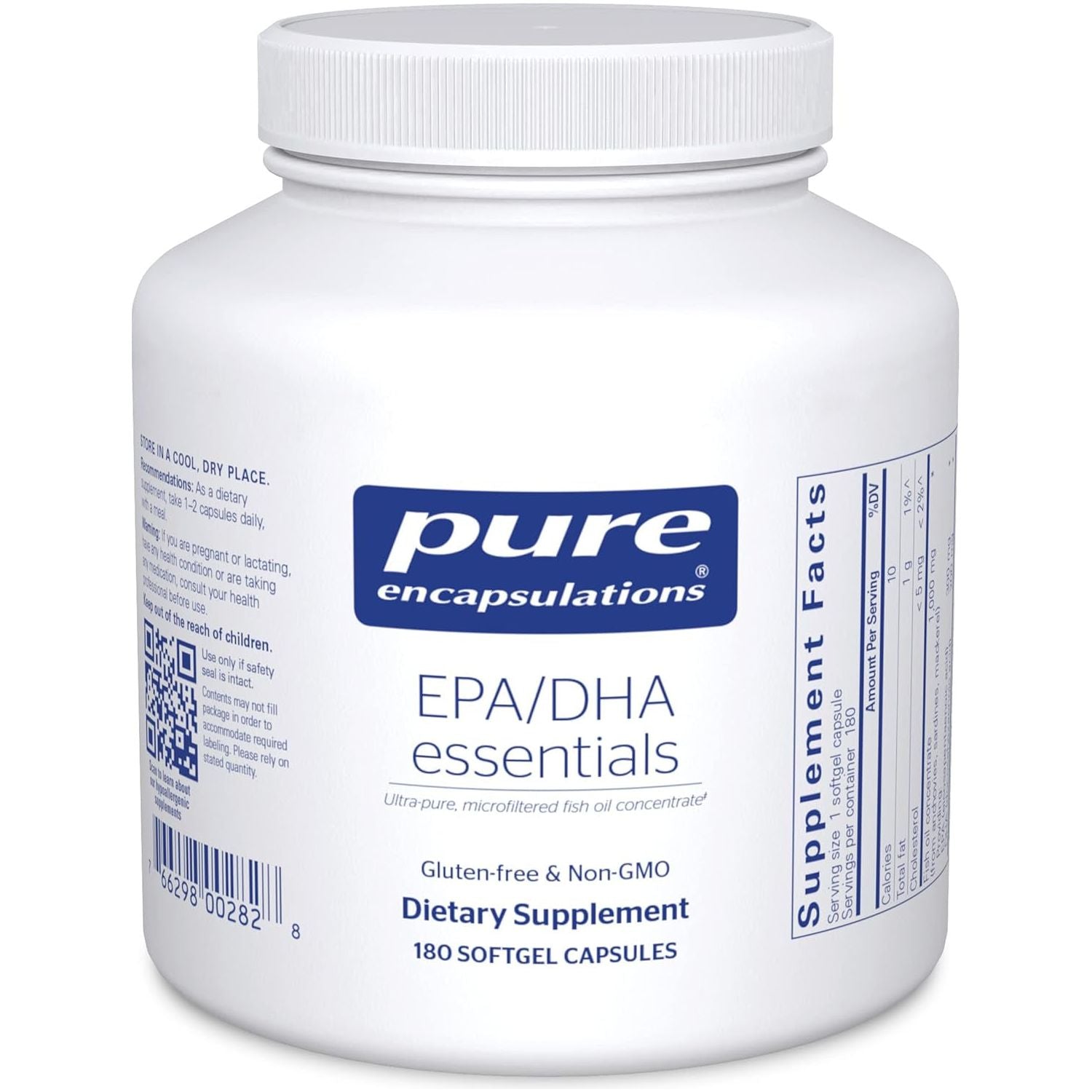 Pure Encapsulations EPA/DHA Essentials to Support Cardiovascular Health 180 Softgels