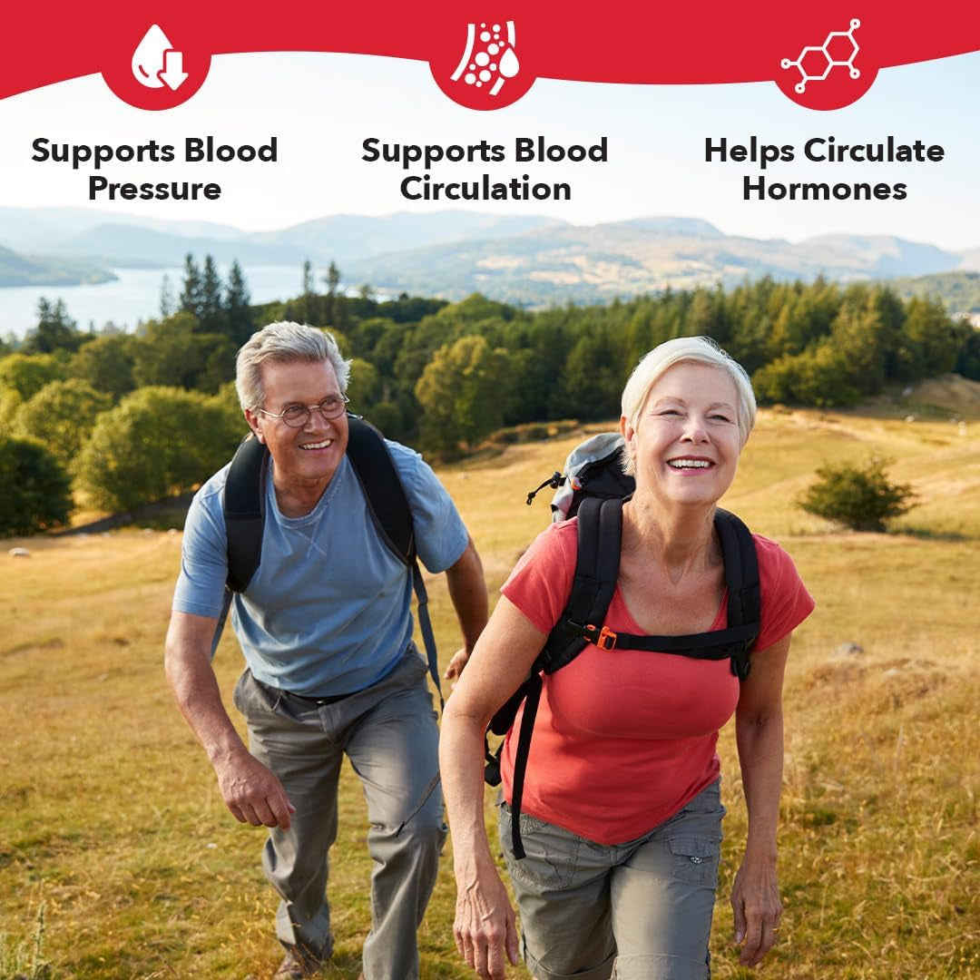 Lifeseasons B/P Stabili-T - Blood Pressure Support - Vitamin Supplement for Healthy Heart & Blood Circulation - 120 Capsules