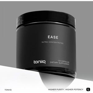 Toniiq Ease with DHM - Full Liver Support for a Night Out - 120 Capsules - 50X Super Concentrated Extract