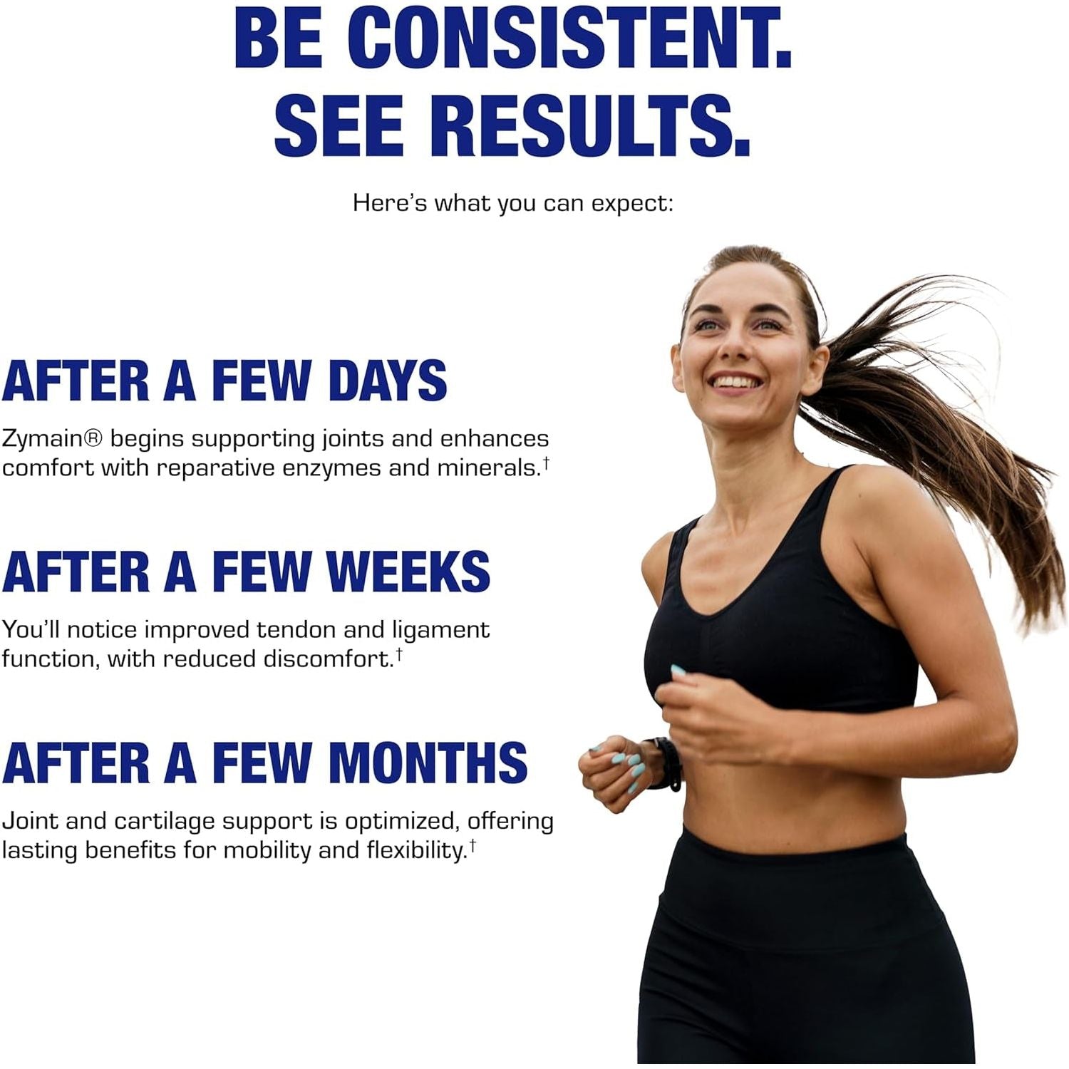 Cartilage Ligament and Tendon Supplement for Enhanced Comfort &  Mobility Zymain 90 Support