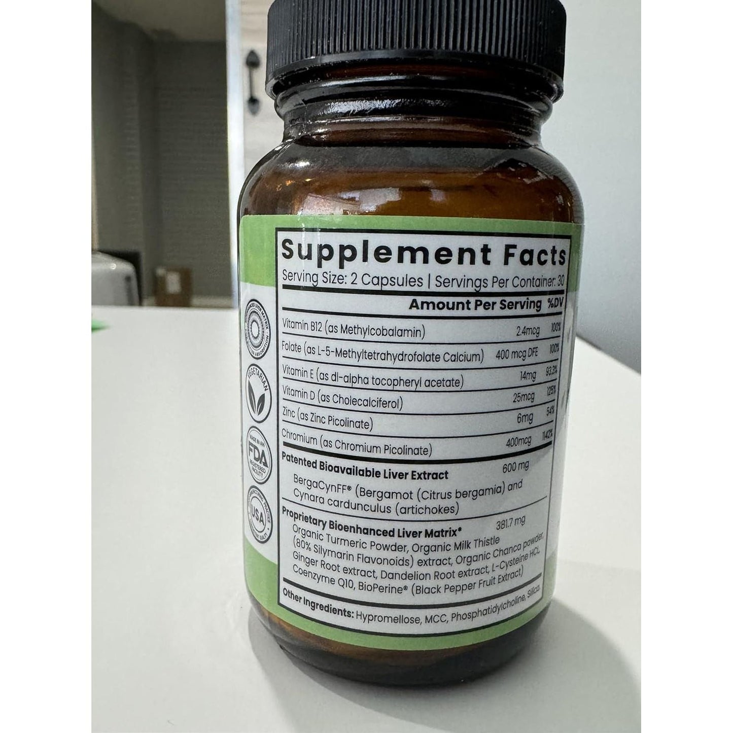 Zen Nutrients the Everyday Liver Vitamin - Liver Cleanse Detox & Repair