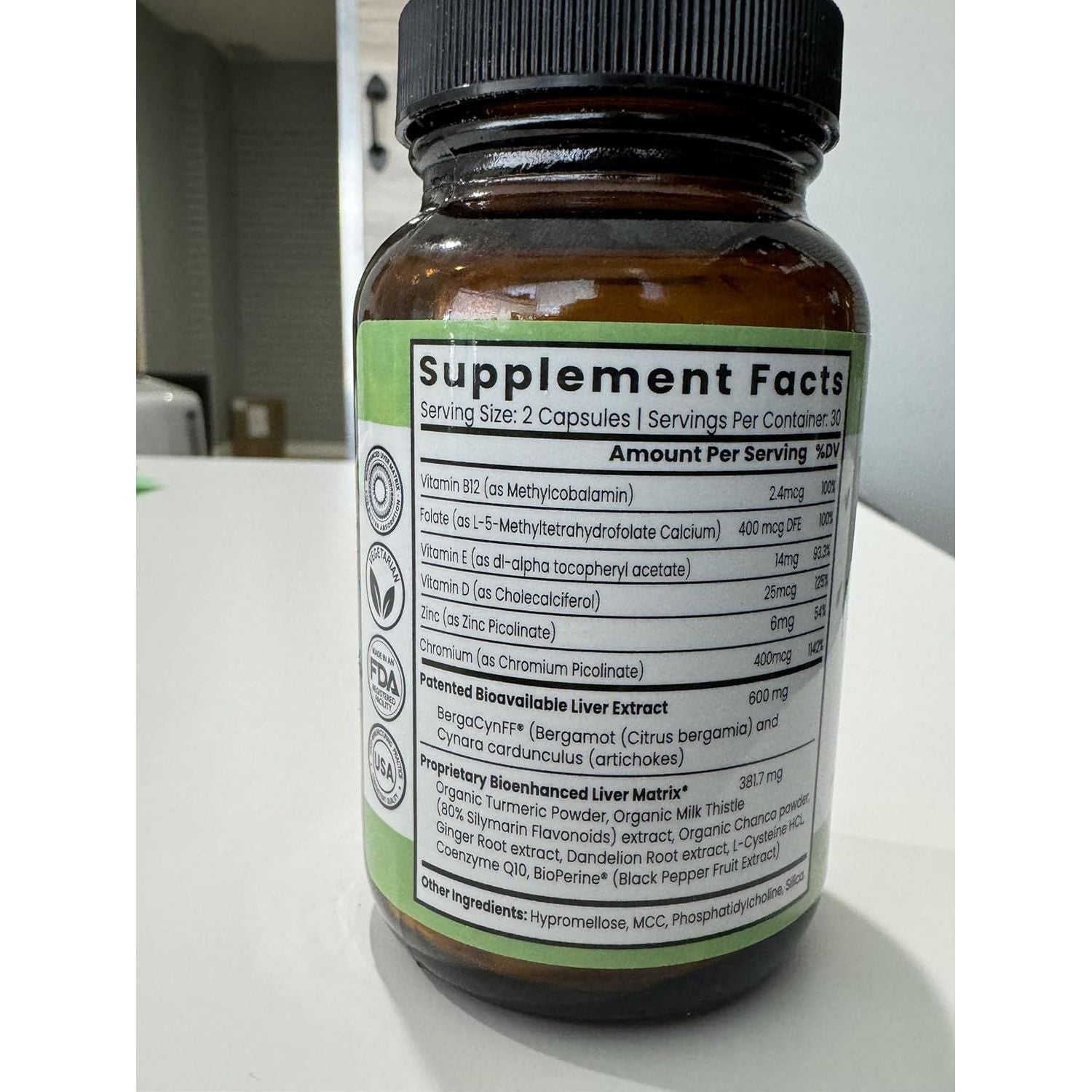 Zen Nutrients the Everyday Liver Vitamin - Liver Cleanse Detox & Repair