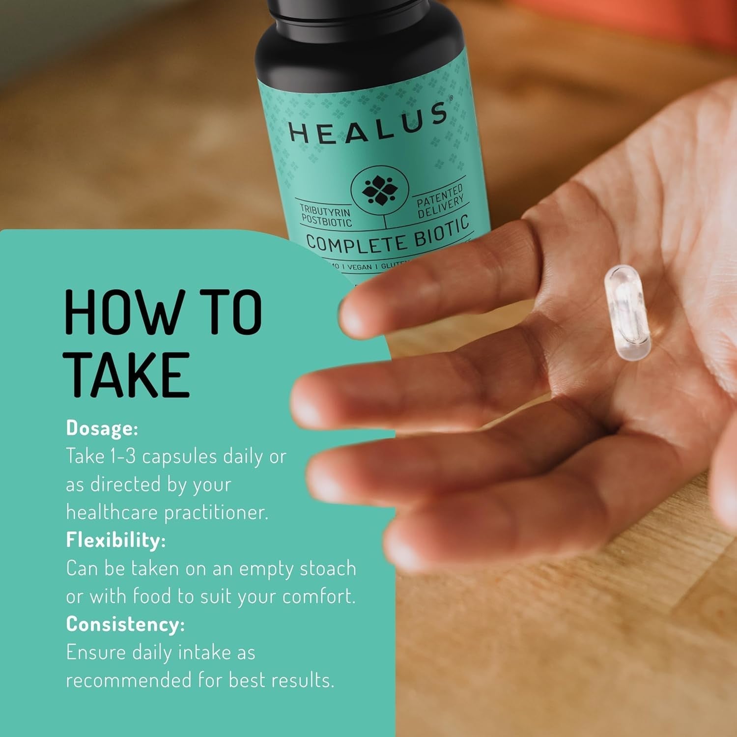 Complete Biotic - Postbiotic Tributyrin Supplement - Postbiotics for Gut Health - Butyrate Gut Health Supplement