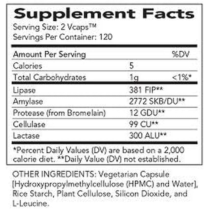 Absorbaid Digestive Enzymes 240 Vcaps, Proven to Increase Vital Nutrient Absorption by up to 71%