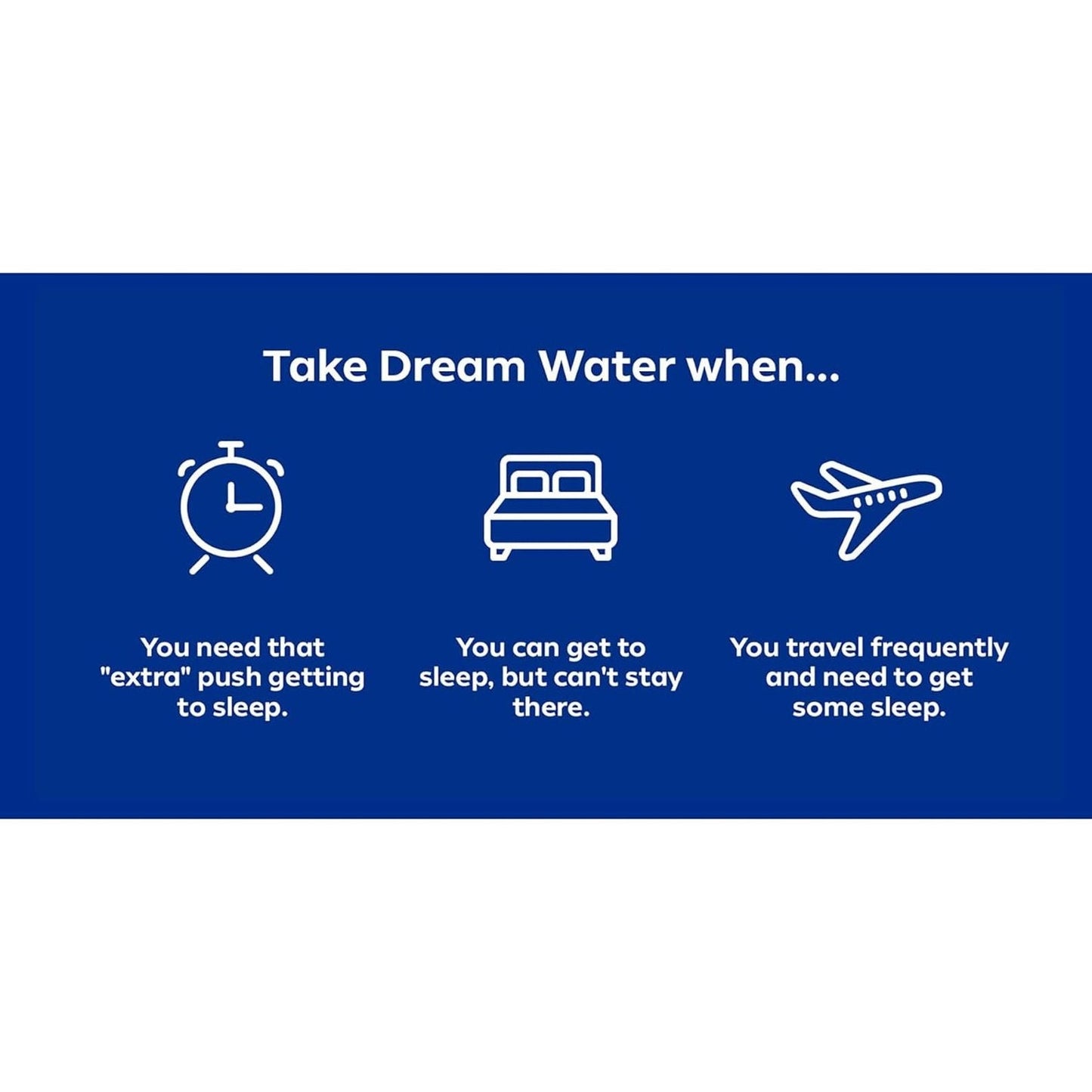 Dream Water Sleep Gummies Helps You to Fall Asleep 60 Gummies