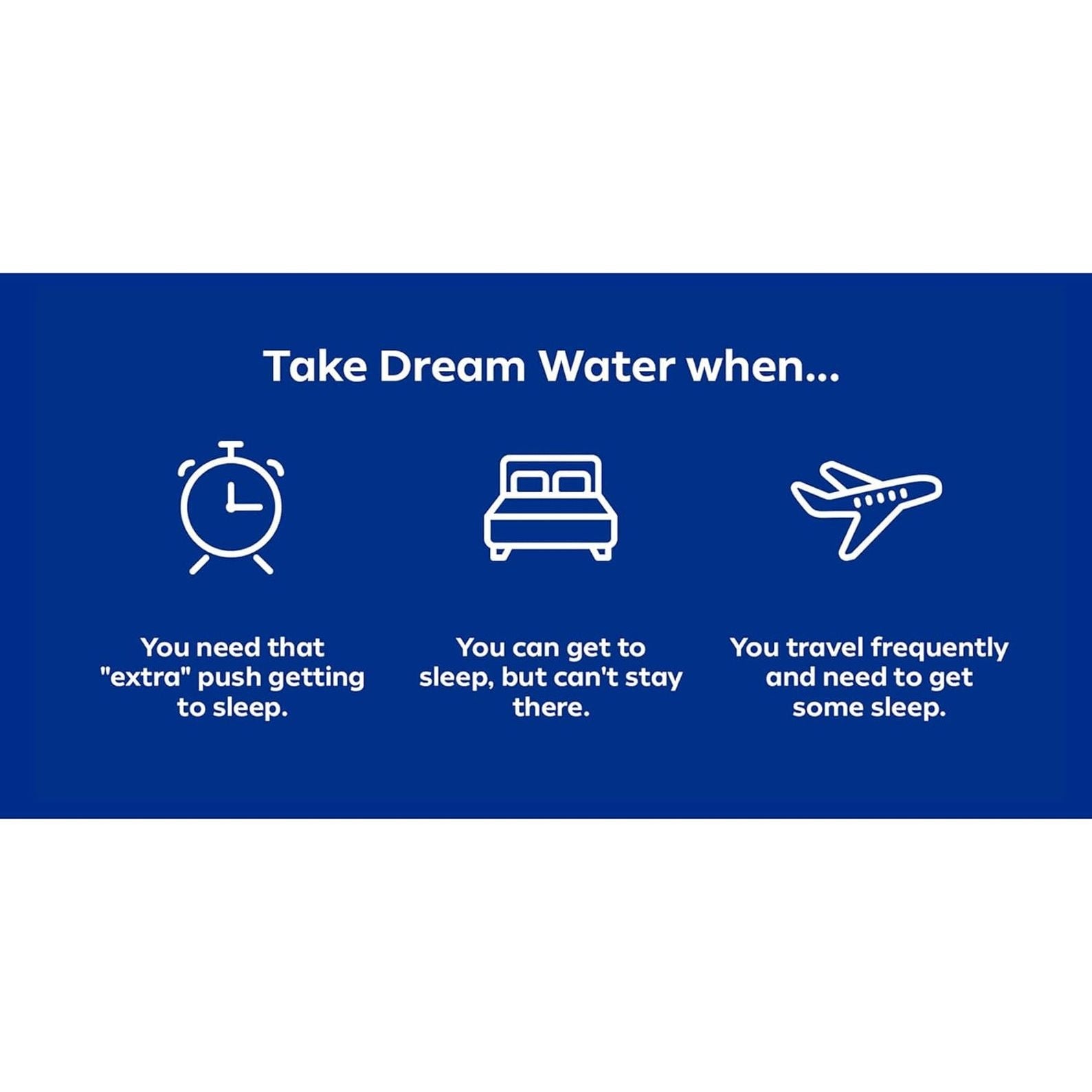 Dream Water Sleep Gummies Helps You to Fall Asleep 60 Gummies