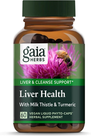 Gaia Herbs Liver Health (60 Vegan Liquid Phyto - Capsules) - Suppviv