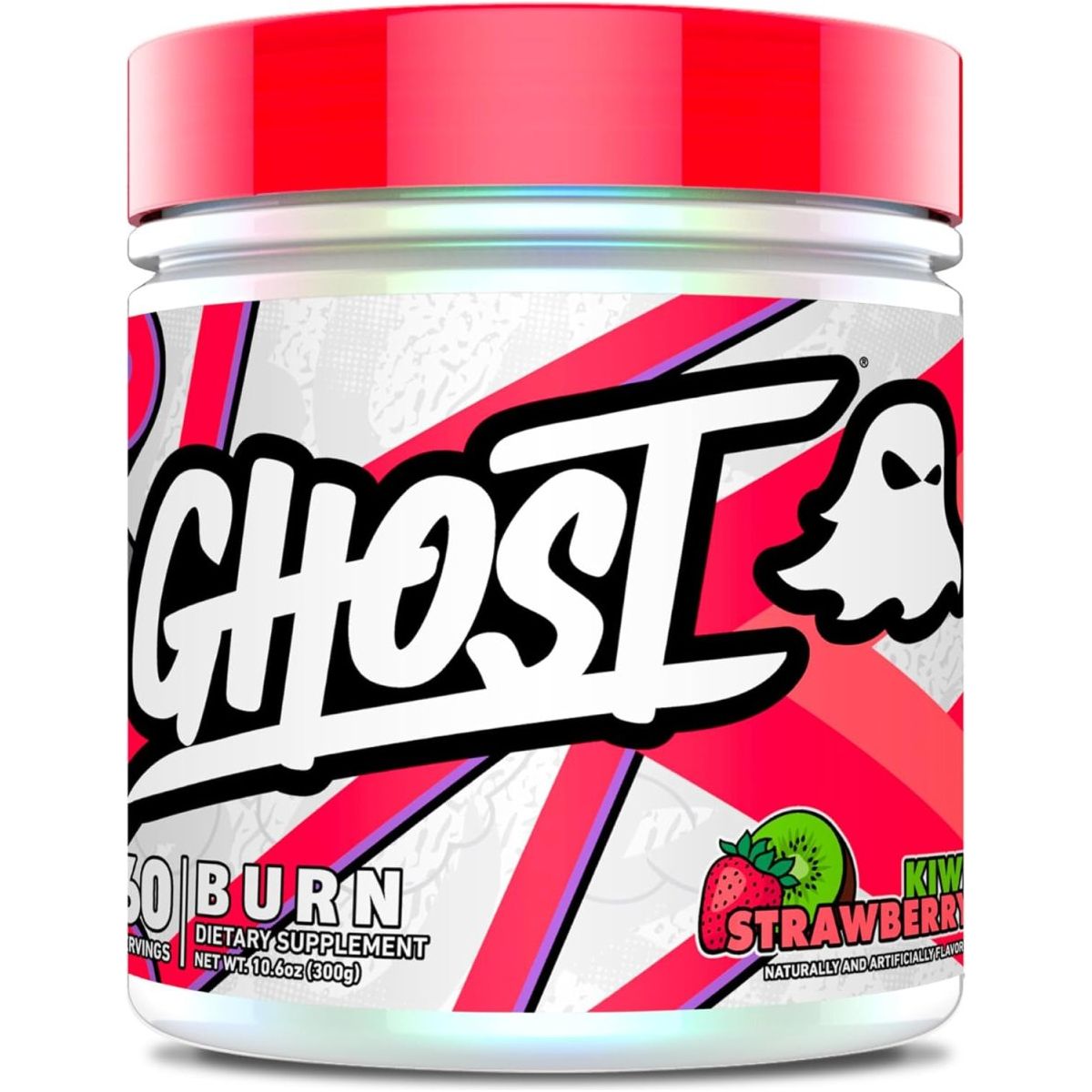 GHOST Burn Weight Management Powder, Kiwi Strawberry (60 Servings) - Metabolism & Energy Support Supplement - Suppviv
