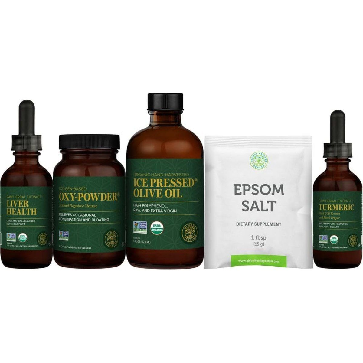 Global Healing Center Liver Cleanse Program, 6 Day Detox - Suppviv