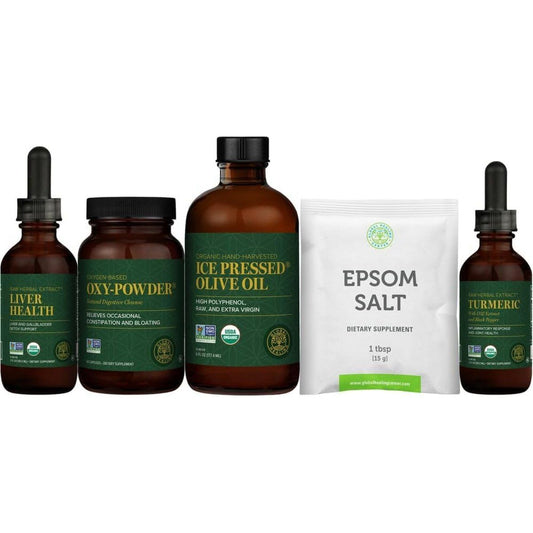 Global Healing Center Liver Cleanse Program, 6 Day Detox - Suppviv