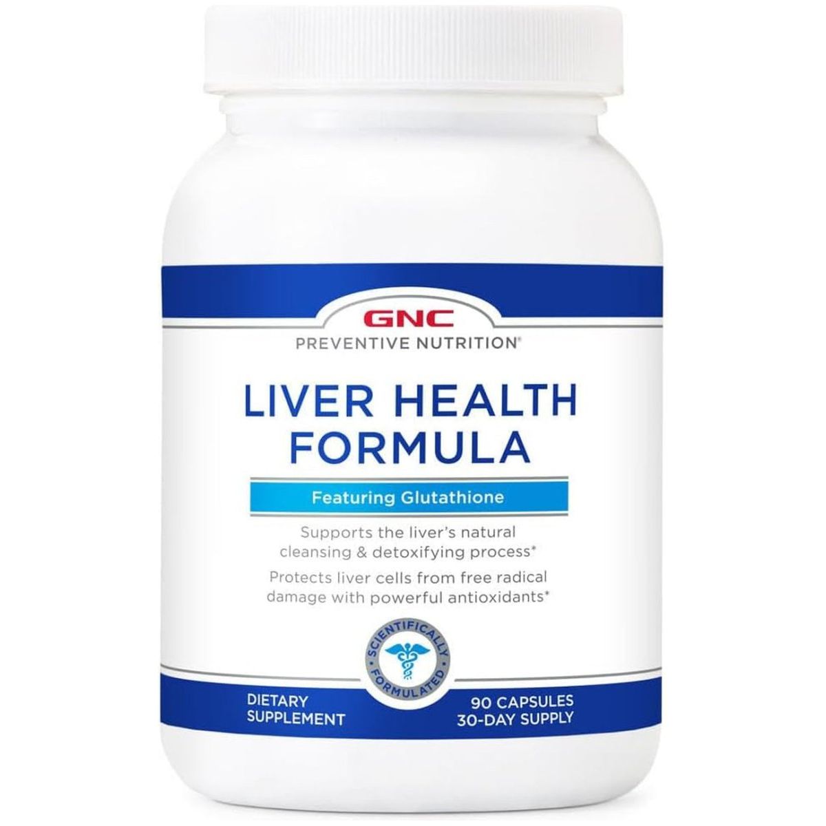 GNC Preventive Nutrition Liver Health Formula - 90 Capsules - Suppviv