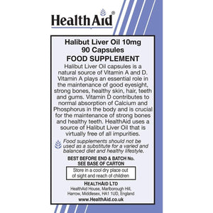 Halibut Liver Oil - 90 Capsules - Suppviv