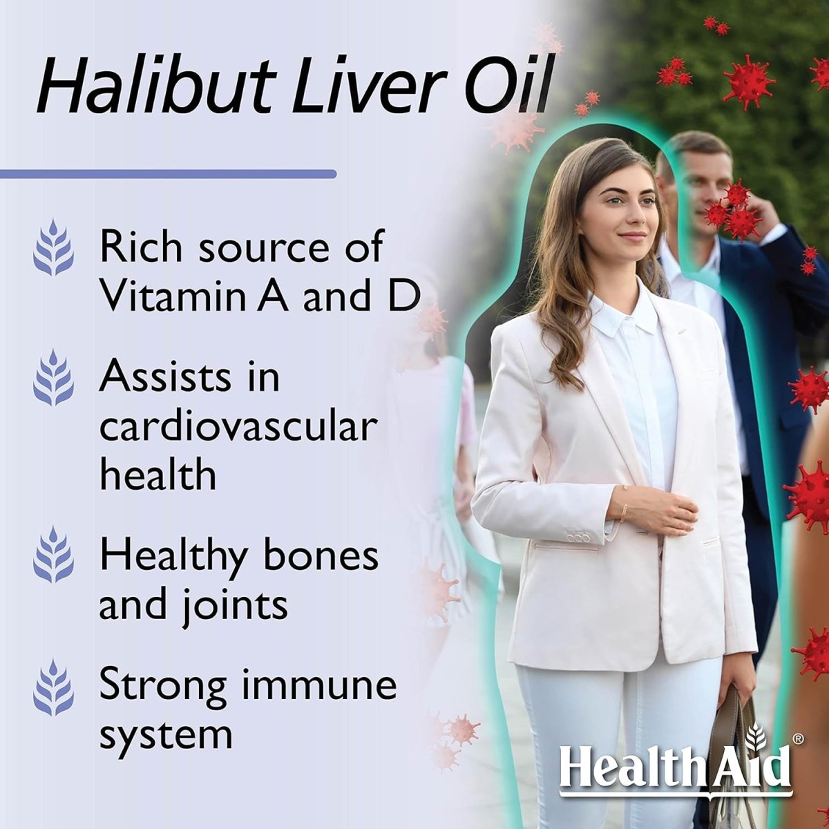 Halibut Liver Oil - 90 Capsules - Suppviv