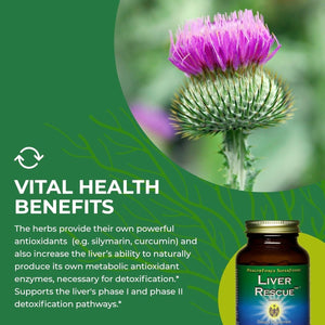 Healthforce Superfoods Liver Rescue - Natural Liver Cleanse (120 Capsules) - Suppviv