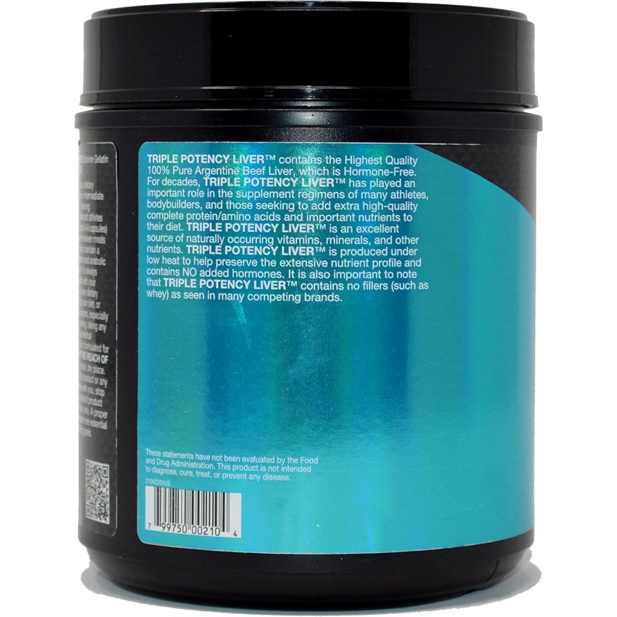 Healthy 'N Fit Triple Potency Desiccated Beef Liver (500 Capsules) - Suppviv