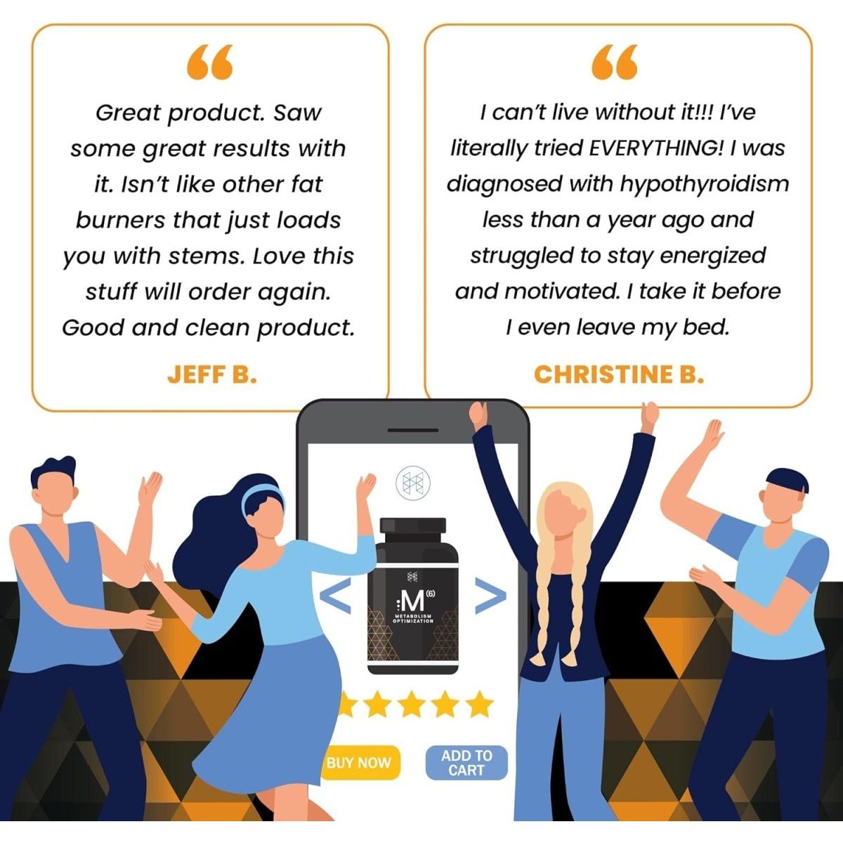 High Performance Nutrition Metabolism Booster & Fat Burner 60 Capsules - Suppviv