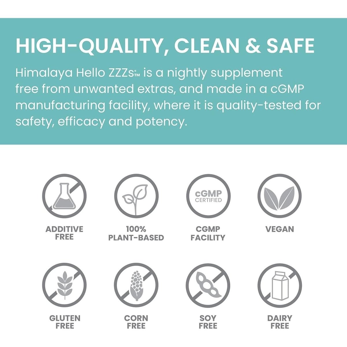 Himalaya Hello Zzzs with GABA, L - Theanine and Melatonin 3Mg 60 Capsules - Suppviv