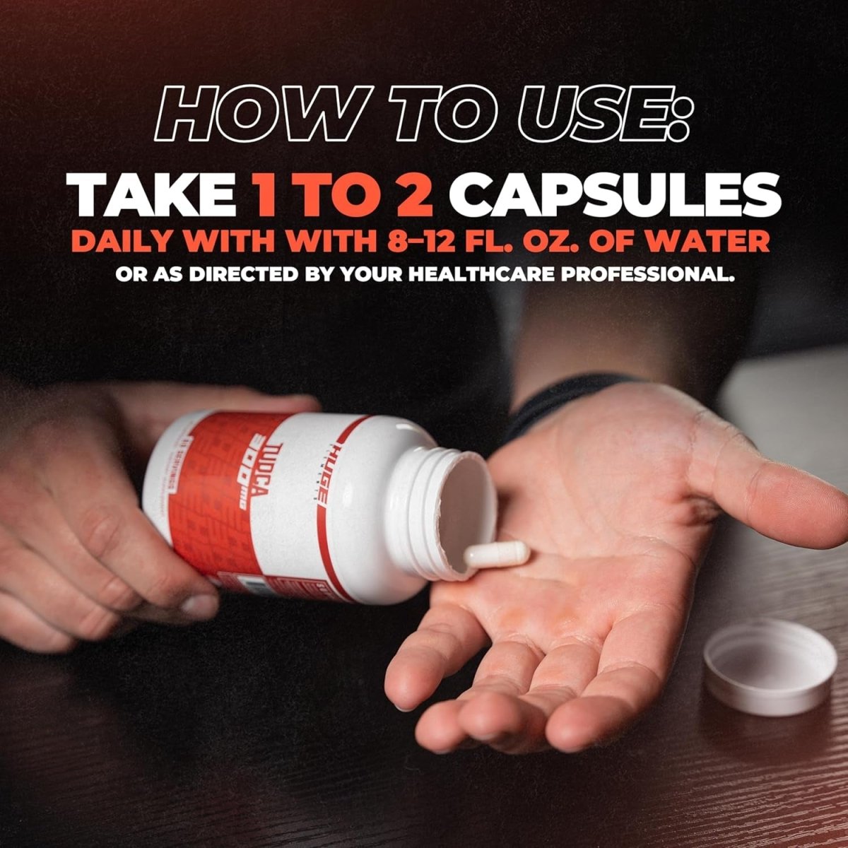 Huge Supplements TUDCA 300Mg Liver Support (60 Servings) - Suppviv