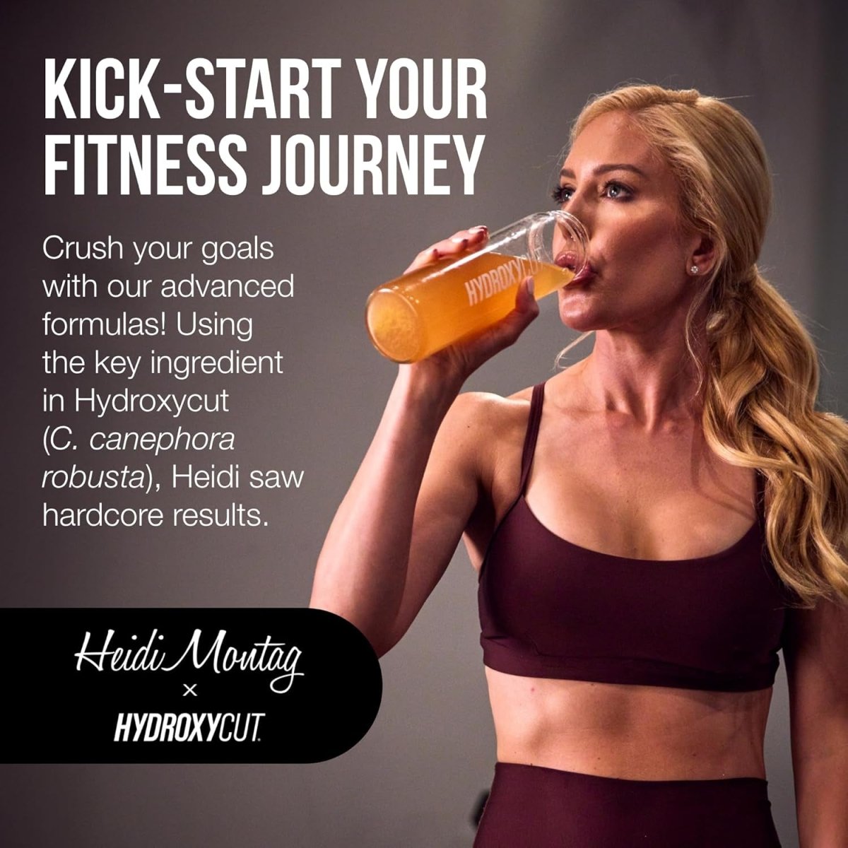 Hydroxycut Drink Mix, Lemonade - Boost Metabolism, Burn Calories, Increase Energy (21 Packets) - Suppviv