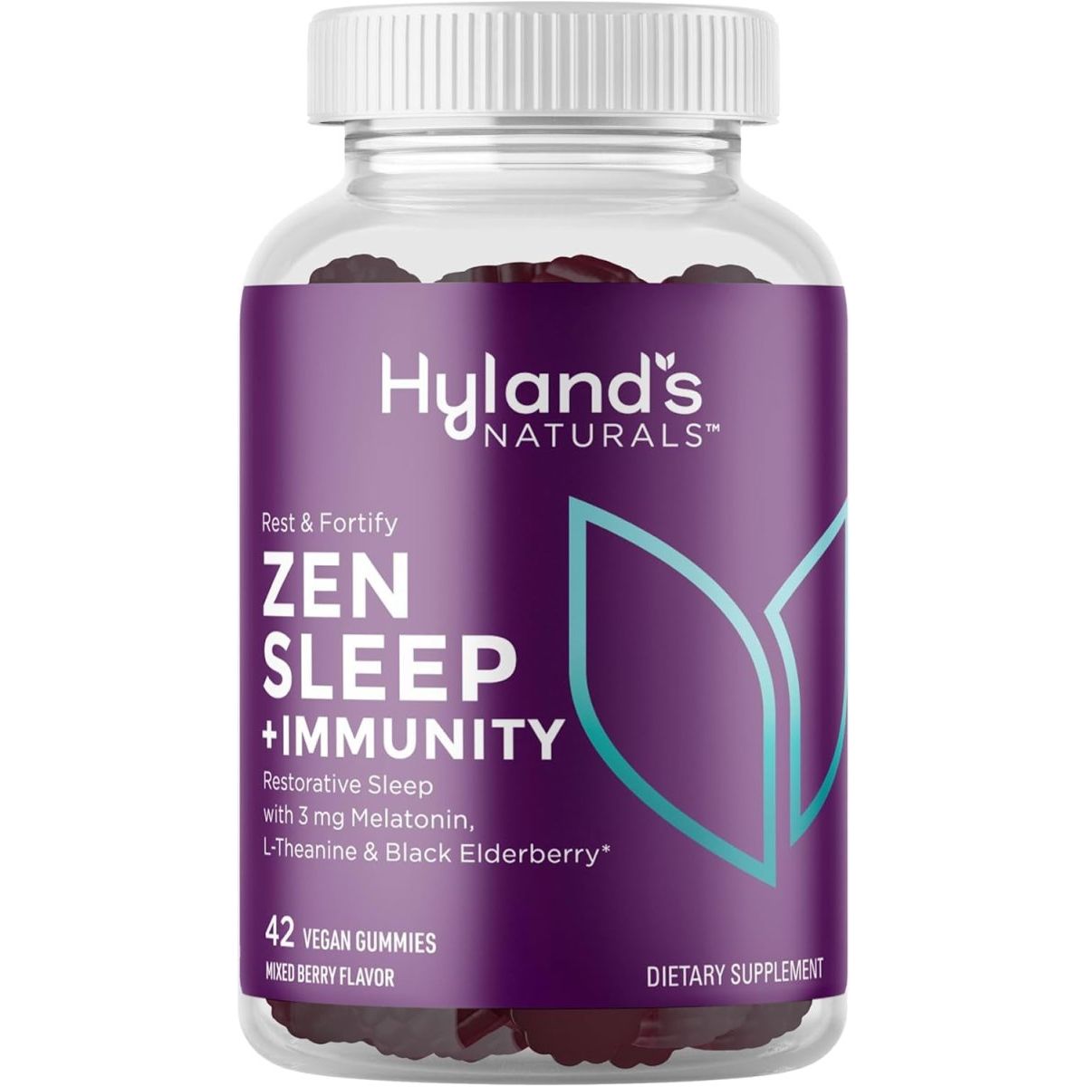 Hyland'S Rest & Fortify Zen Sleep Aid + Immune Support - 42 Vegan Gummies - Suppviv