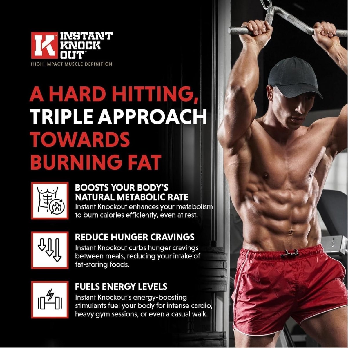 Instant Knockout Fat Burner for Men & Women - All Natural Ingredients - Suppviv