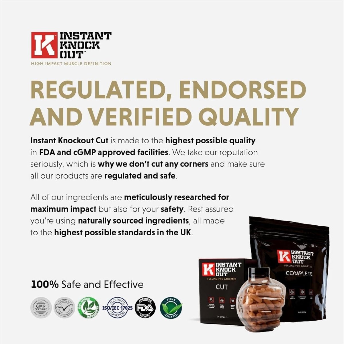 Instant Knockout Fat Burner for Men & Women - All Natural Ingredients - Suppviv